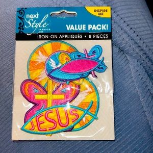 Jesus iron on patches